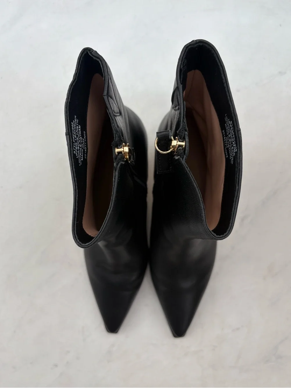 J. Crew Size 7.5 Black Stevie Ankle Boots Kitten Heel Chic Minimalist Neutral